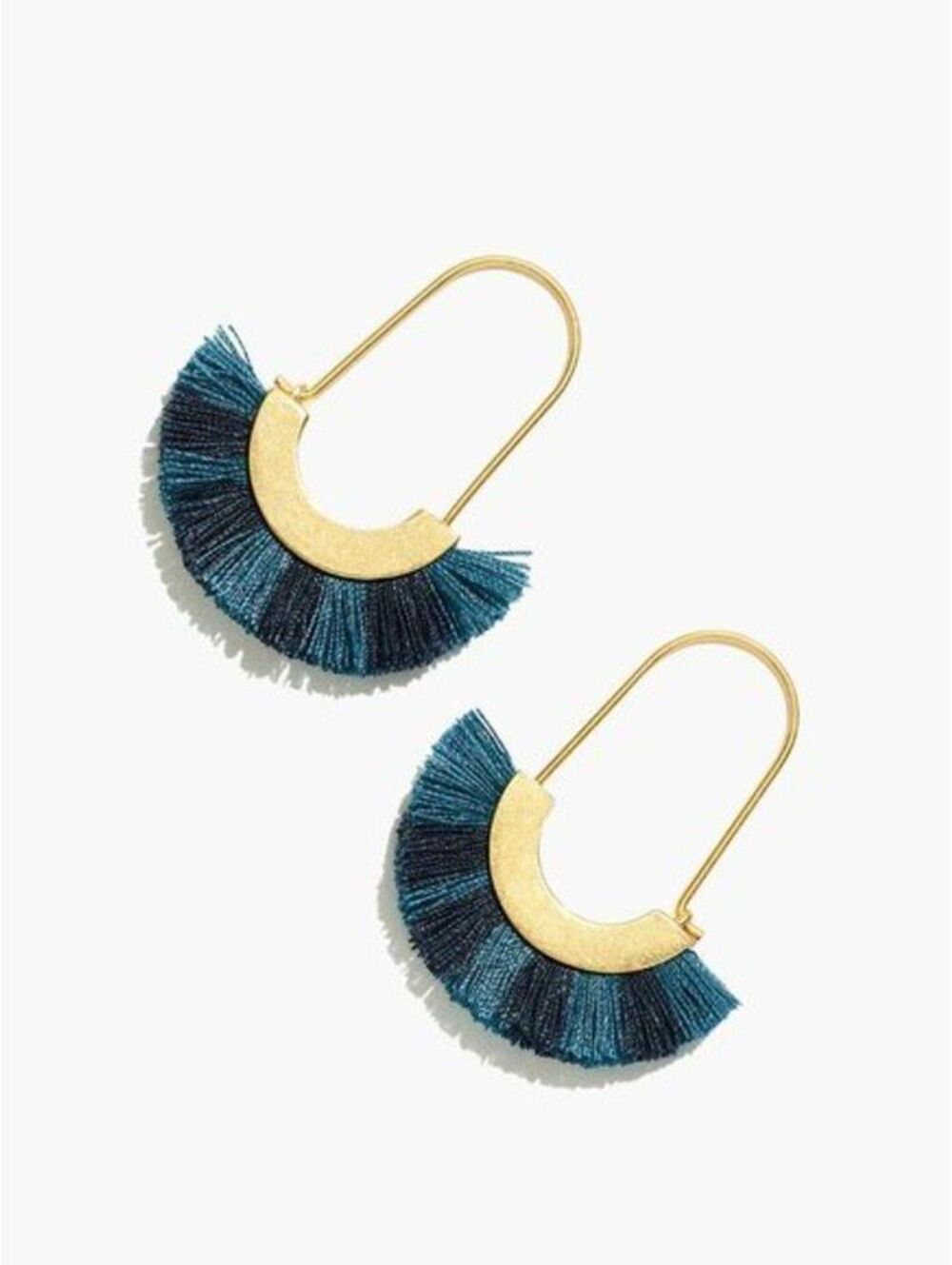 Madewell Arc Wire Fringe Earrings